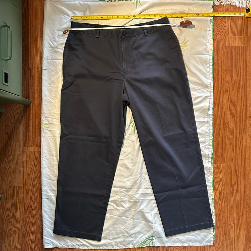 L.L. Bean Natural Fit Men’s pants 38 waist 30 inseam. Blue - slightly faded navy